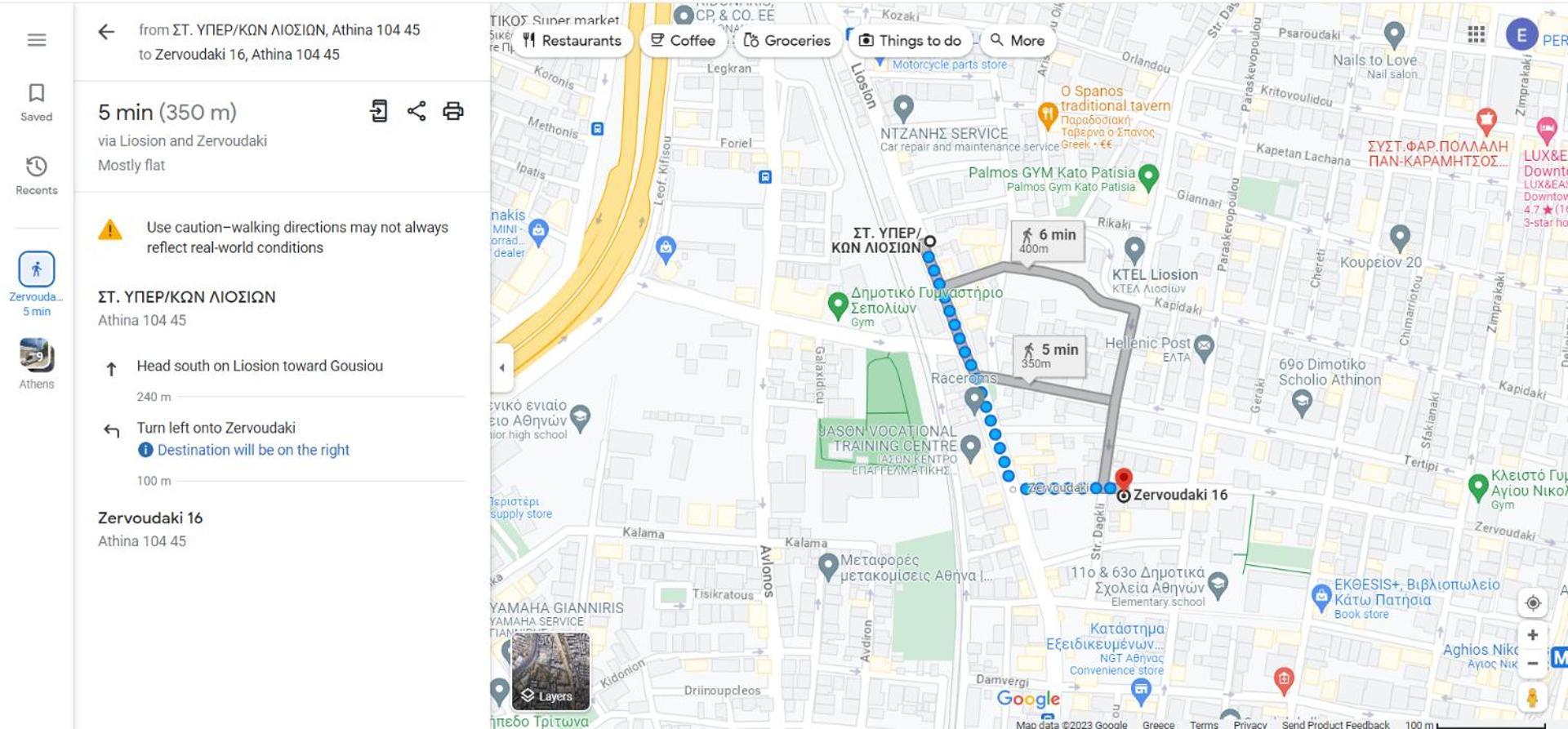 Lovely Studio Apartment For 2 Ppl In เอเธนส์ ภายนอก รูปภาพ